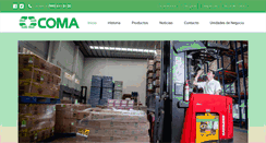 Desktop Screenshot of coma.com.mx