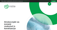 Desktop Screenshot of coma.si